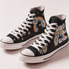 ZERO F GIVEN DAISY RAINBOW HIGH TOP CANVAS SHOES - TY0410221