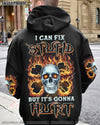 I CAN FIX STUPID BUT IT'S GONNA HURT BONES SKULL ALL OVER PRINT - TLNZ1803232