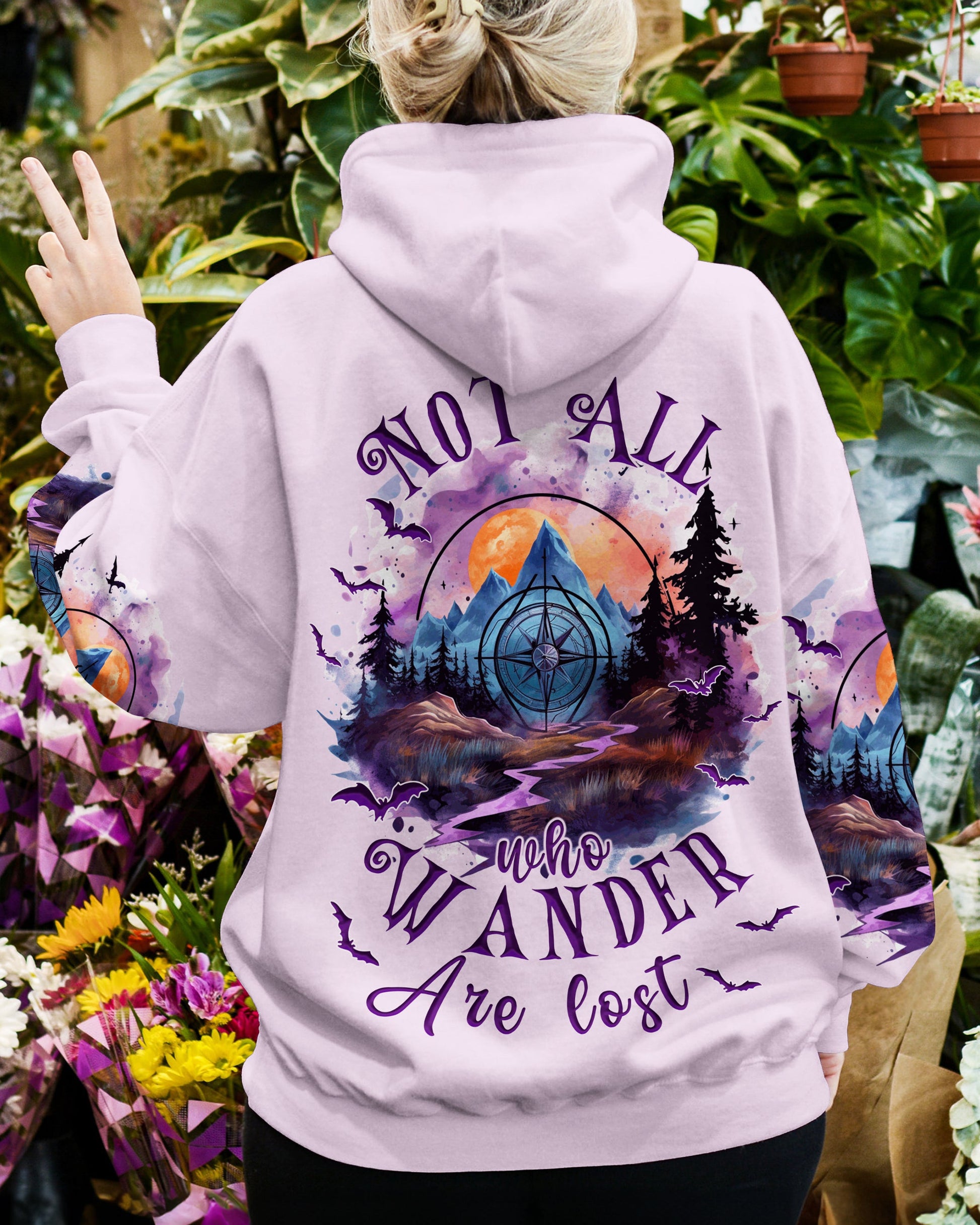 NOT ALL WHO WANDER ARE LOST HALLOWEEN ALL OVER PRINT - TYQY2808232