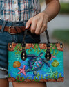 Turtle Beach Leather Handbag