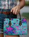Saltwater Heals Everything Starfish Leather Handbag