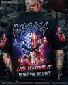 AMERICA LIVE IT LOVE IT OR GET THE HELL OUT ALL OVER PRINT - YHLN1206231