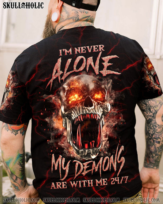 I'M NEVER ALONE SKULL DEMON ALL OVER PRINT - YHLN1406233