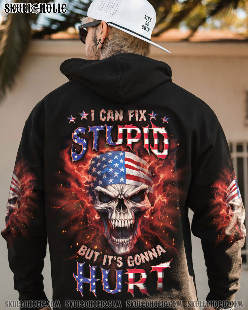 I CAN FIX STUPID BUT IT'S GONNA HURT ALL OVER PRINT - YHLN2609232