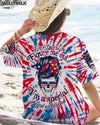 DON'T TRY TO FIGURE ME OUT MESSY BUN AMERICA TIE DYE ALL OVER PRINT - TLTW2706233