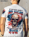 IF I'M TOO QUIET AND SMILING MAD SKULL FLAG ALL OVER PRINT - YHLN2006232