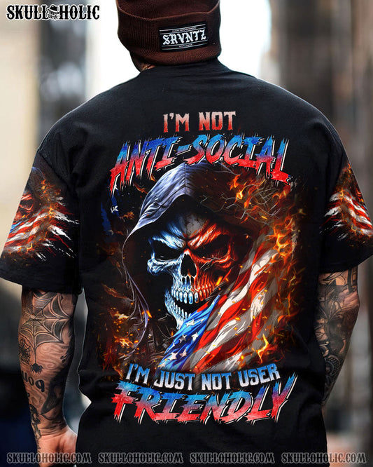 I'M NOT ANTI-SOCIAL MAD REAPER FLAG ALL OVER PRINT - YHLN1306234