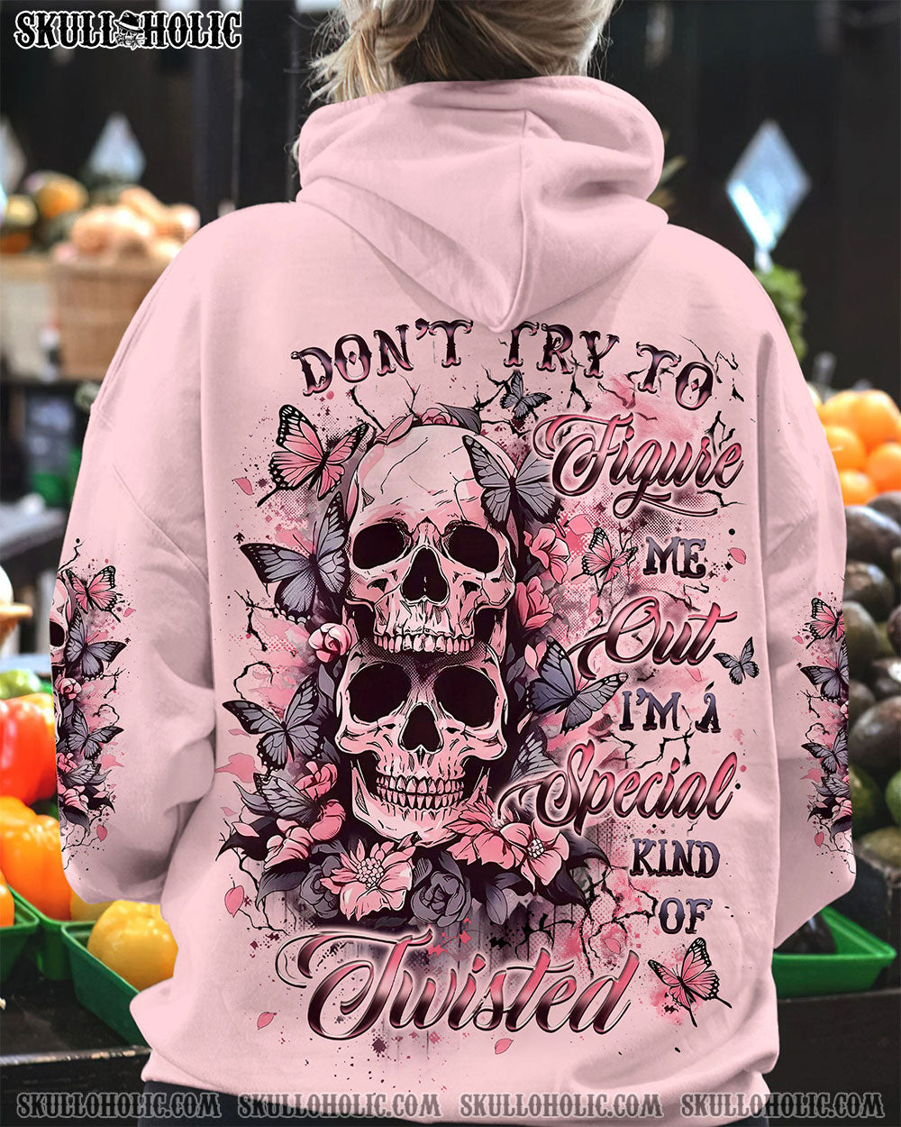 DON'T TRY TO FIGURE ME OUT ALL OVER PRINT - YHLT1809242