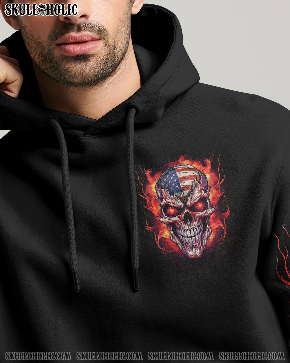 THIS IS AMERICA SKULL ALL OVER PRINT - TLTW1305233