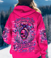 HOW HEARTLESS I CAN BE TATTOO SKULL MESSY BUN ALL OVER PRINT - TLNT2602255