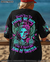 DON'T TRY TO FIGURE ME OUT SKULL HALF FACE ALL OVER PRINT - TLTW0204252