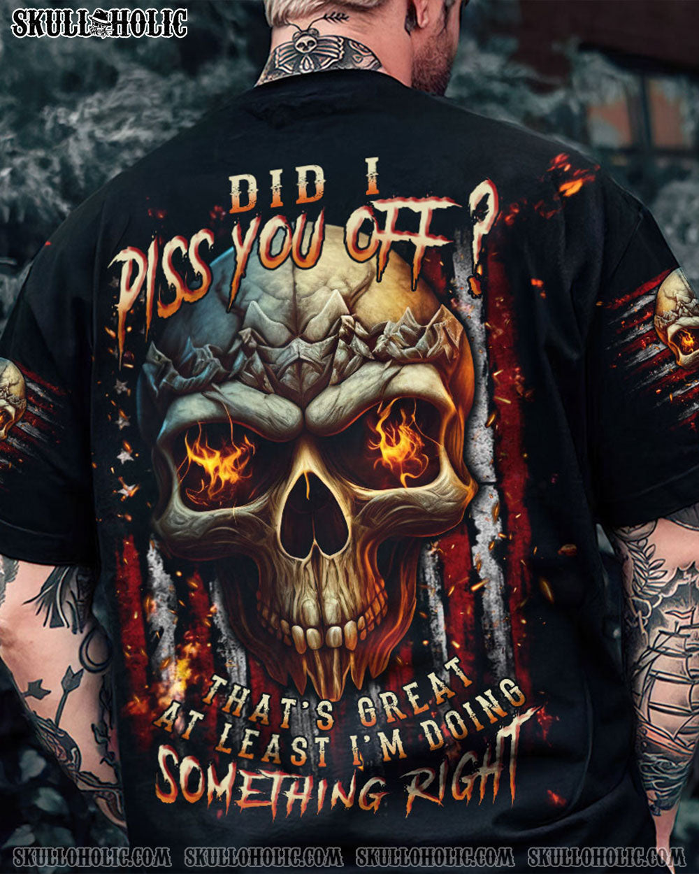 DID I PISS YOU OFF SKULL ALL OVER PRINT - TLNT0905234