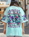THE GOOD GIRL IN ME GOT TIRED SKULL LADY ALL OVER PRINT  - TLTR2603252
