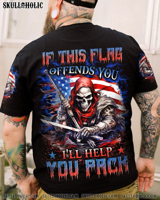 IF THIS FLAG OFFENDS YOU ALL OVER PRINT - YHLN0908232