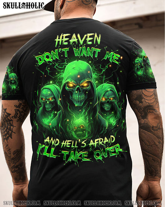 HEAVEN DON'T WANT ME ALL OVER PRINT - TLTR0210232