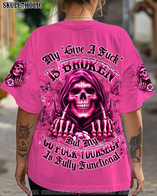 MY GIVE A F IS BROKEN ALL OVER PRINT - YHDU0605254
