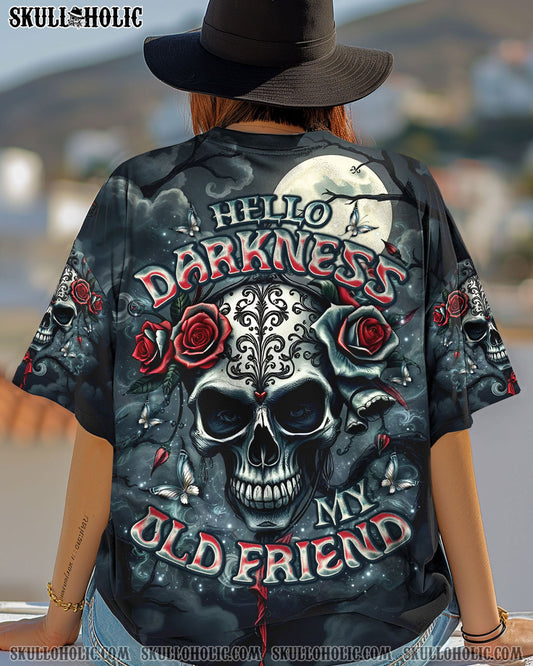HELLO DARKNESS MY OLD FRIEND ALL OVER PRINT   - TLNO1404251