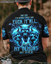ONE DAY I'M GONNA JUST SAY DEMON SKULL ALL OVER PRINT - TLNT2010231