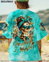 I DO WHAT I WANT MESSY BUN SKULL ALL OVER PRINT  - TLTR0805252