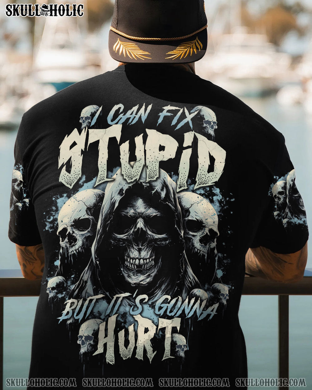 I CAN FIX STUPID BUT IT'S GONNA HURT ALL OVER PRINT - TYTD2802245
