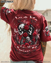 LOVE ME LIKE MY DEMONS DO SKULL ALL OVER PRINT - YHHG2403251