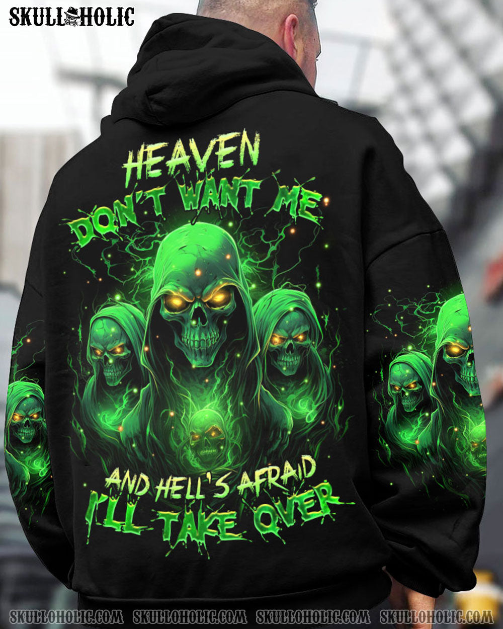 HEAVEN DON'T WANT ME ALL OVER PRINT - TLTR0210232