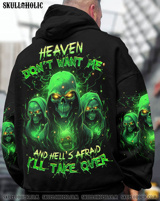 HEAVEN DON'T WANT ME ALL OVER PRINT - TLTR0210232