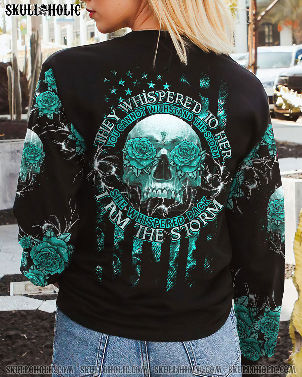 I AM THE STORM SKULL ALL OVER PRINT - TLTM2110221