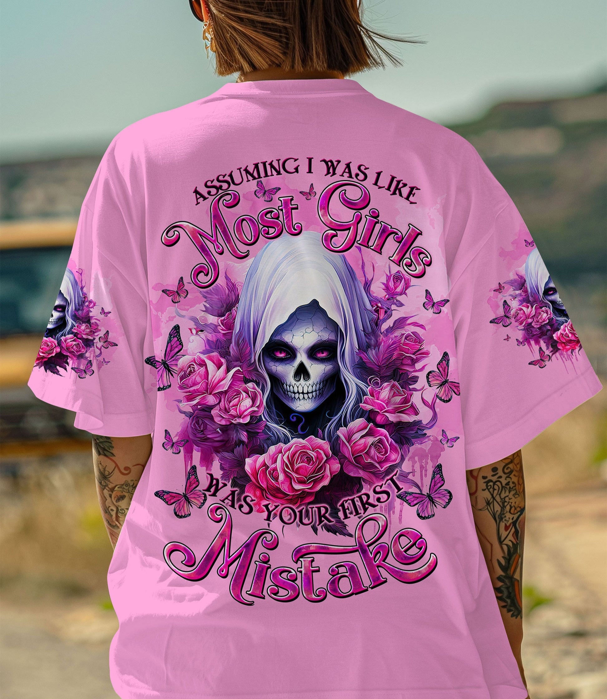 ASSUMING I WAS LIKE MOST GIRLS SKULL REAPER ALL OVER PRINT - TLTW1703253