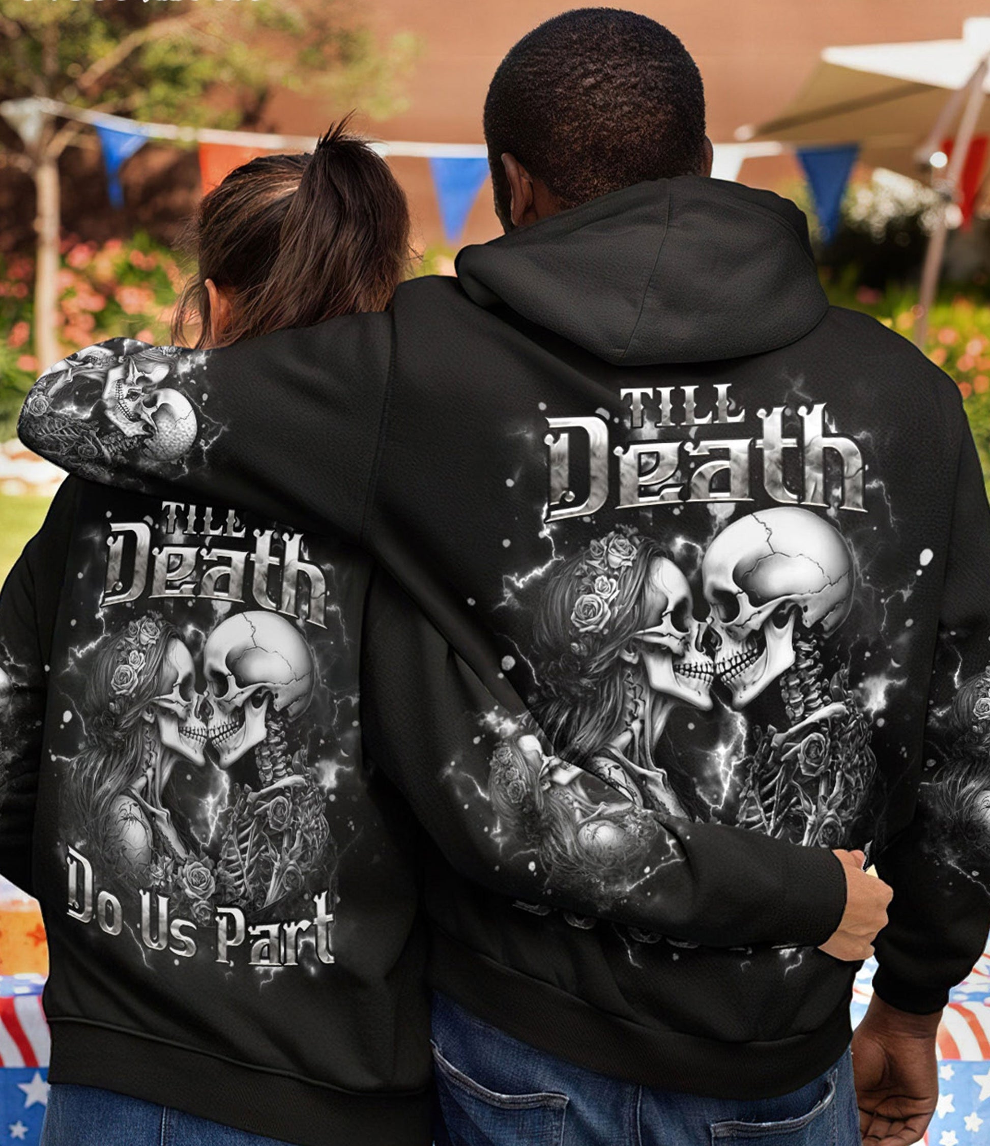 TILL DEATH DO US PART COUPLE ALL OVER PRINT - YHHN2702252