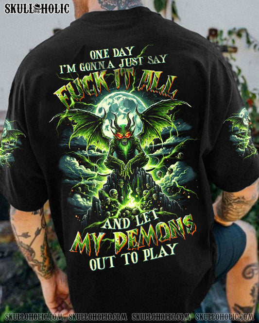 ONE DAY I'M GONNA JUST SAY F IT ALL DEMON ALL OVER PRINT - TLTW0611235