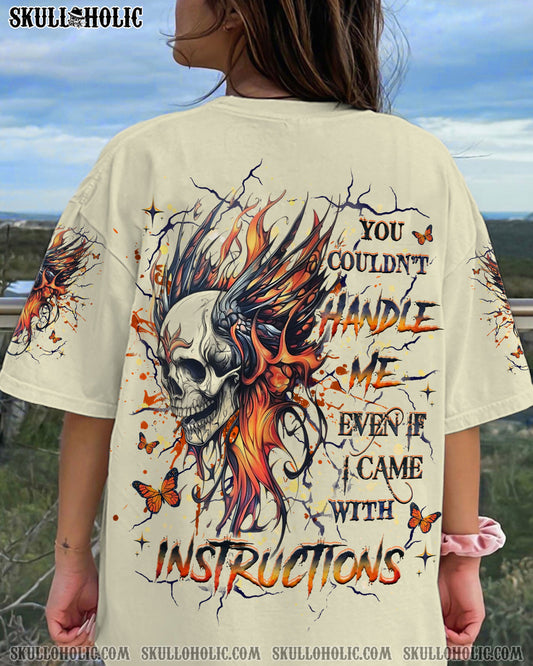 YOU COULDN'T HANDLE ME SKULL ALL OVER PRINT - YHHG0404253