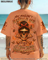 YOU COULDN'T HANDLE ME MESSY BUN ALL OVER PRINT - YHLT0905251