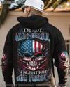 I'M NOT ANTI-SOCIAL SKULL FLAG ALL OVER PRINT - YHLH0913231
