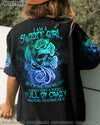 I AM A SWEET GIRL SKULL ROSE ALL OVER PRINT - YHHG2109221