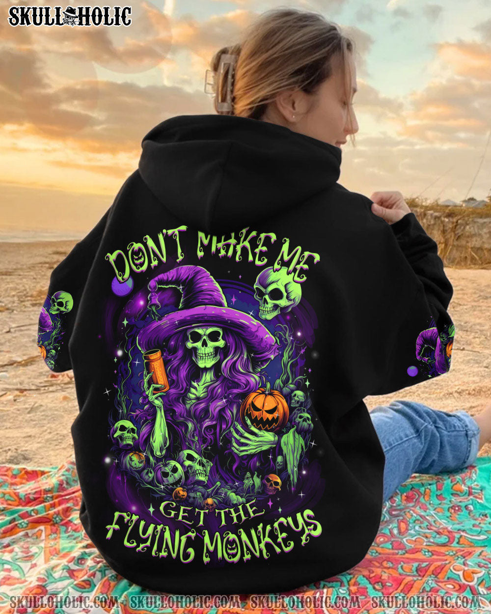 FLYING MONKEYS HALLOWEEN ALL OVER PRINT - TLNZ2208231