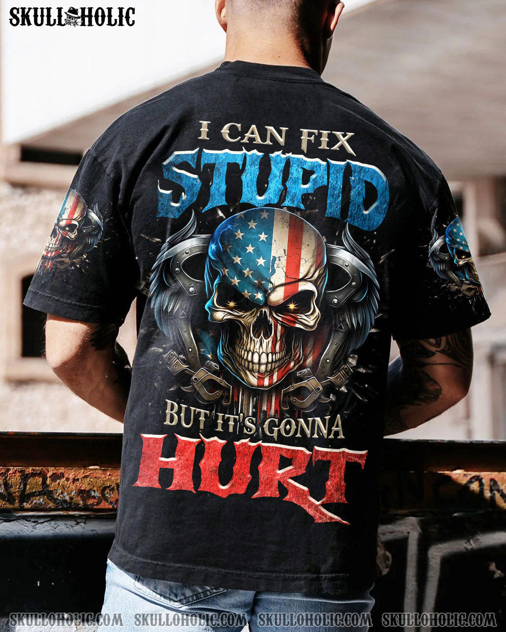 I CAN FIX STUPID BUT IT'S GONNA HURT ALL OVER PRINT - TLNZ2806232