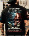 MY GIVE A F FLAG SKULL ALL OVER PRINT - YHHN0802231