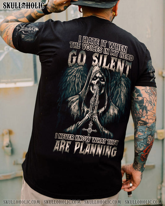 I HATE IT WHEN THE VOICES IN MY HEAD SKULL ALL OVER PRINT - TLTM2908224