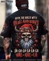 DECK THE HALLS SKULL VIKING CHRISTMAS ALL OVER PRINT - YHLN1509232