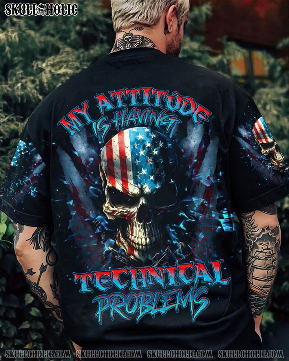 MY ATTITUDE IS HAVING TECHNICAL PROBLEMS ALL OVER PRINT - TLNO2709233