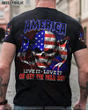 AMERICA LIVE IT SKULL FLAG ALL OVER PRINT - TLTM270922