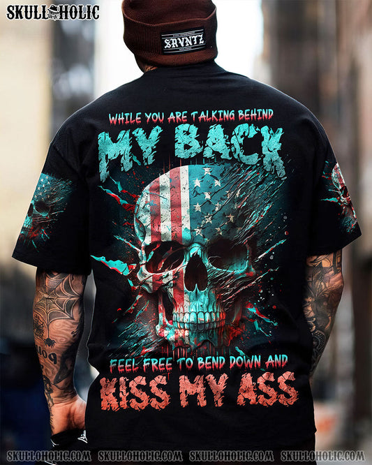 WHILE YOU'RE TALKING BEHIND MY BACK SKULL ALL OVER PRINT - TLNZ0905231