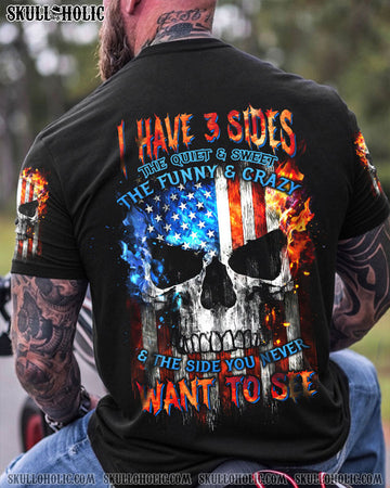 I HAVE THREE SIDES SKULL FLAG ALL OVER PRINT - TLTW1704234