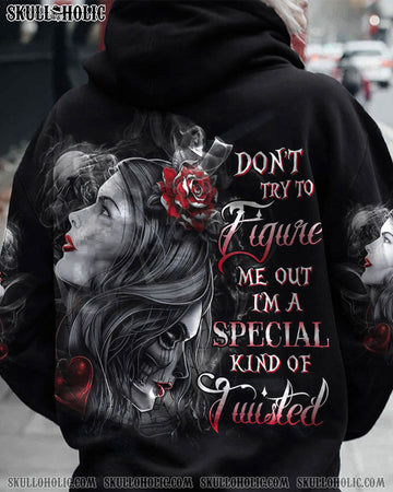 DON'T TRY TO FIGURE ME OUT ALL OVER PRINT - YHHG1804231