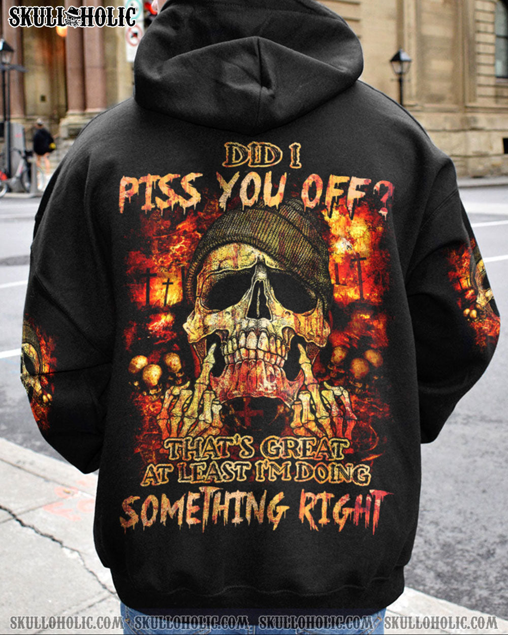 DID I PISS YOU OFF SKULL ALL OVER PRINT - TLTM1401231