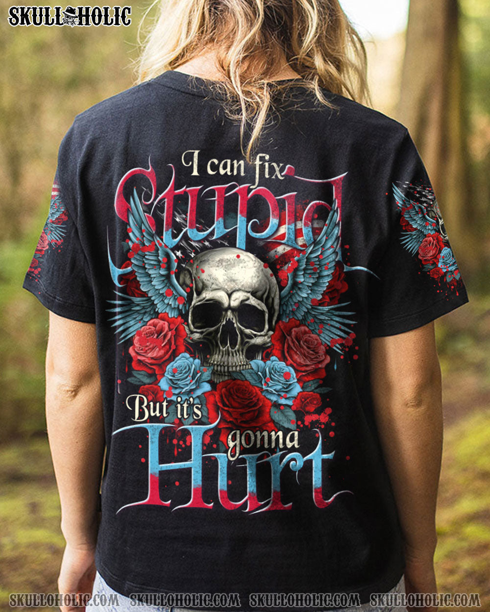 I CAN FIX STUPID ALL OVER PRINT - TYTM1704233