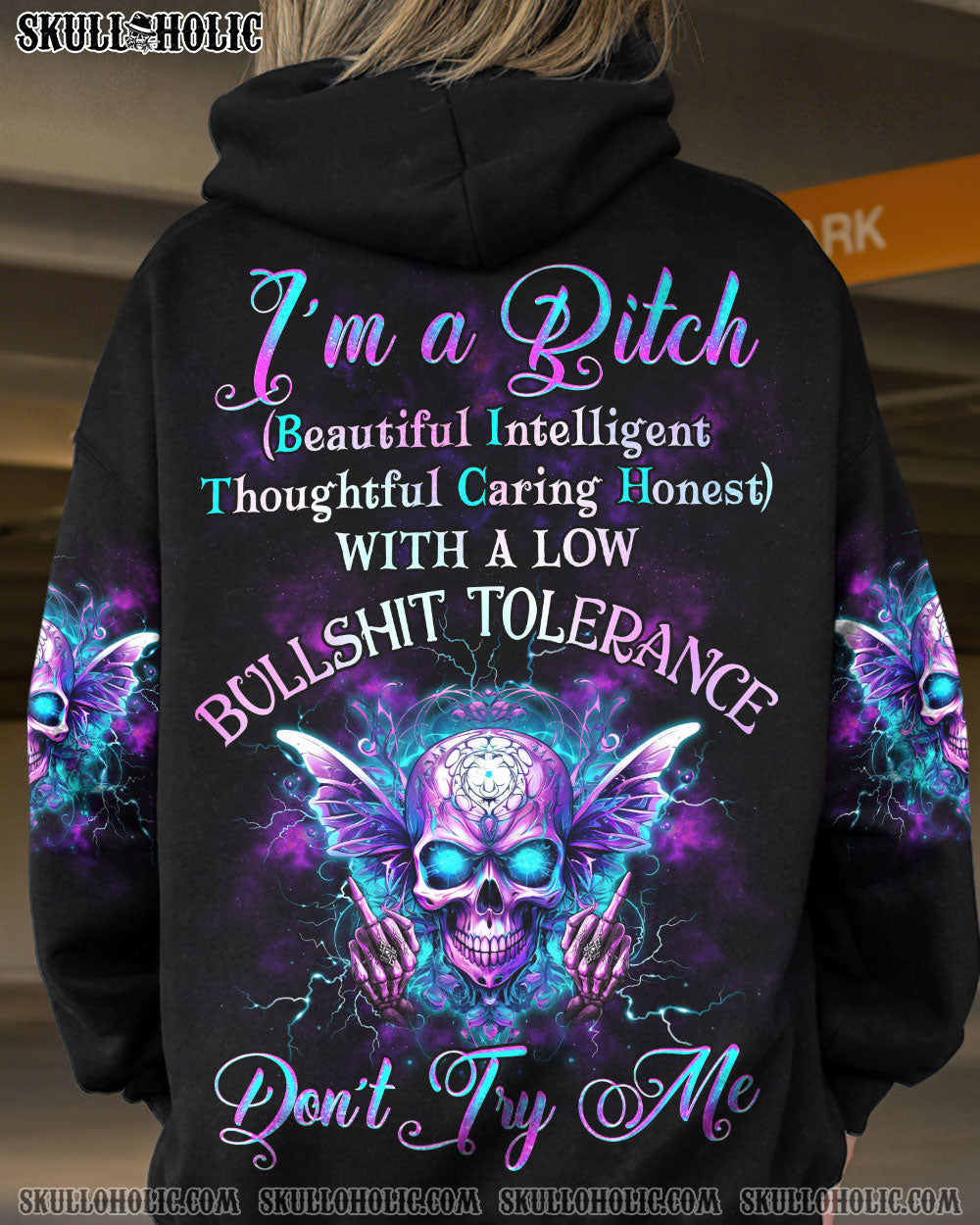 I'M A B DON'T TRY ME ALL OVER PRINT - YHHG1809233