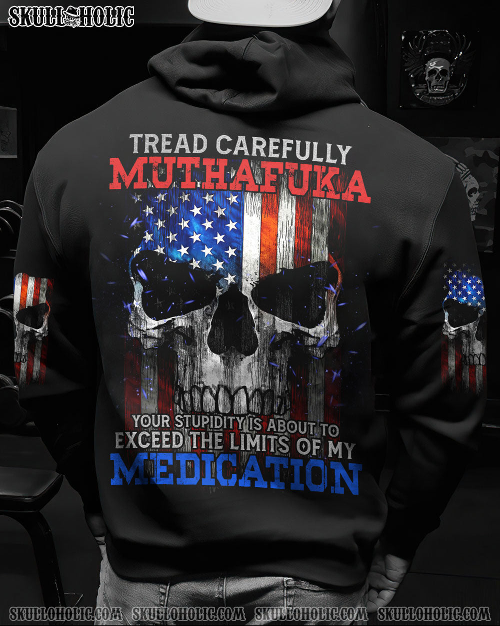 TREAD CAREFULLY ALL OVER PRINT - TLTM0610221