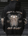 STUCK BETWEEN IDK IDC AND IDGAF SKULL ALL OVER PRINT - YHLN2911221